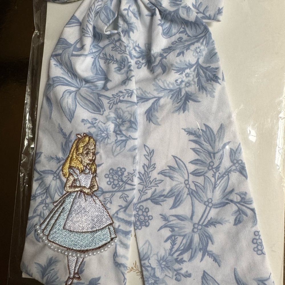Blue and White Floral Hair Accessories